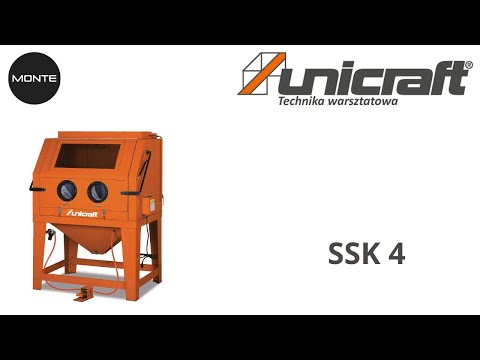 Cabine de sablage Unicraft SSK4 - Optimachines