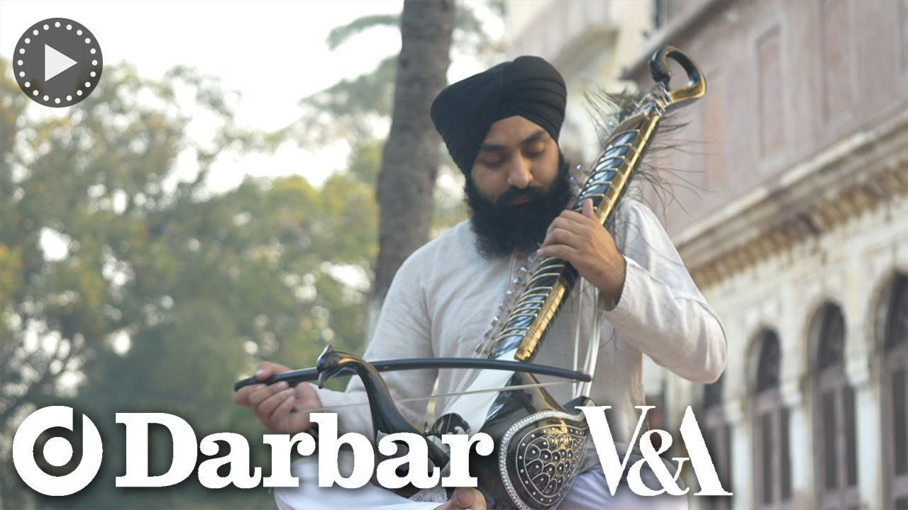Rare Indian Instrument   the Taus Peacock  Sandeep Singh  Raag Ahir Bhairav  Music of India