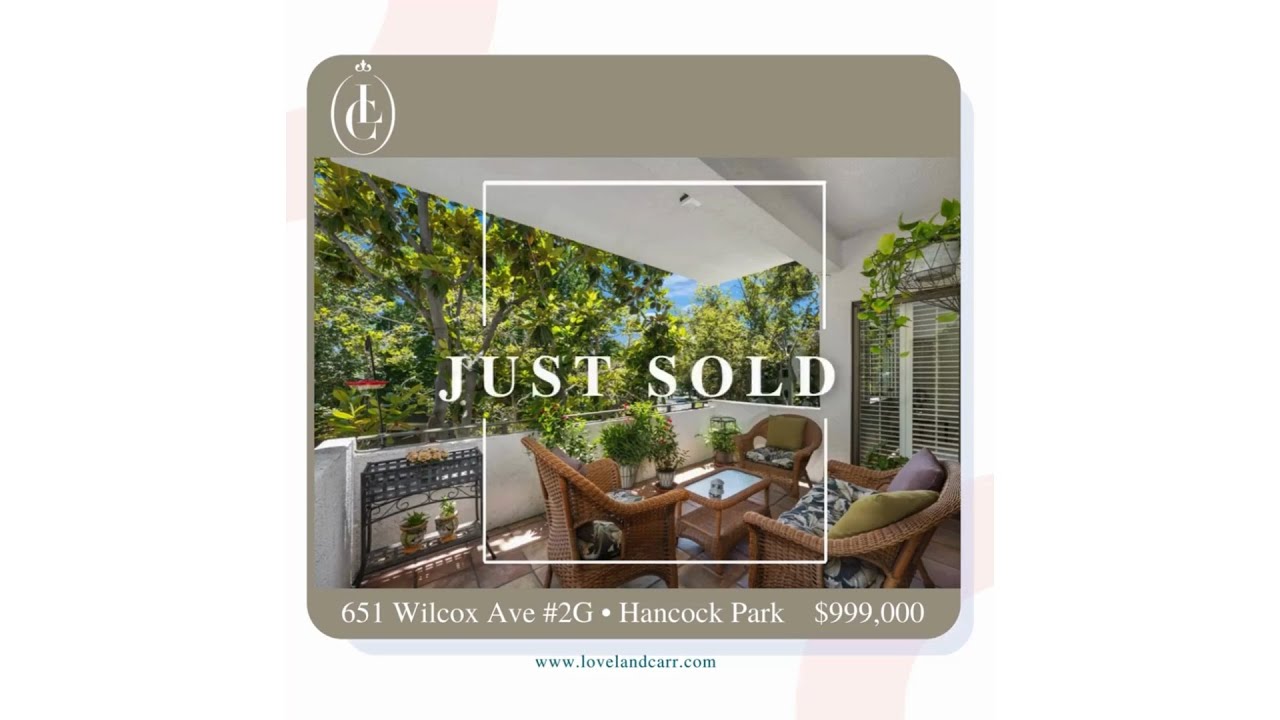 JUST SOLD | 651 Wilcox  Ave 2G | Hancock Park