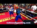 Can You Compare? Floyd Mayweather Sparring vs Conor McGregor Sparring ESNEWS BOXING