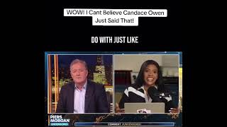 Candace Owen 🔥  on Piers Morgan Show