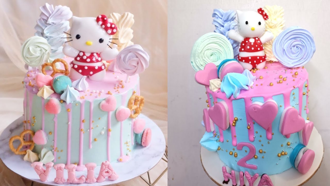 Hello Kitty Birthday Cake Ideas #shorts #sellerfactg - YouTube