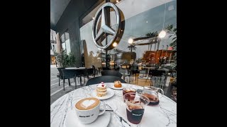 THE NEW MERCEDES CAFE IN DUBAI @amgkaffeehaus