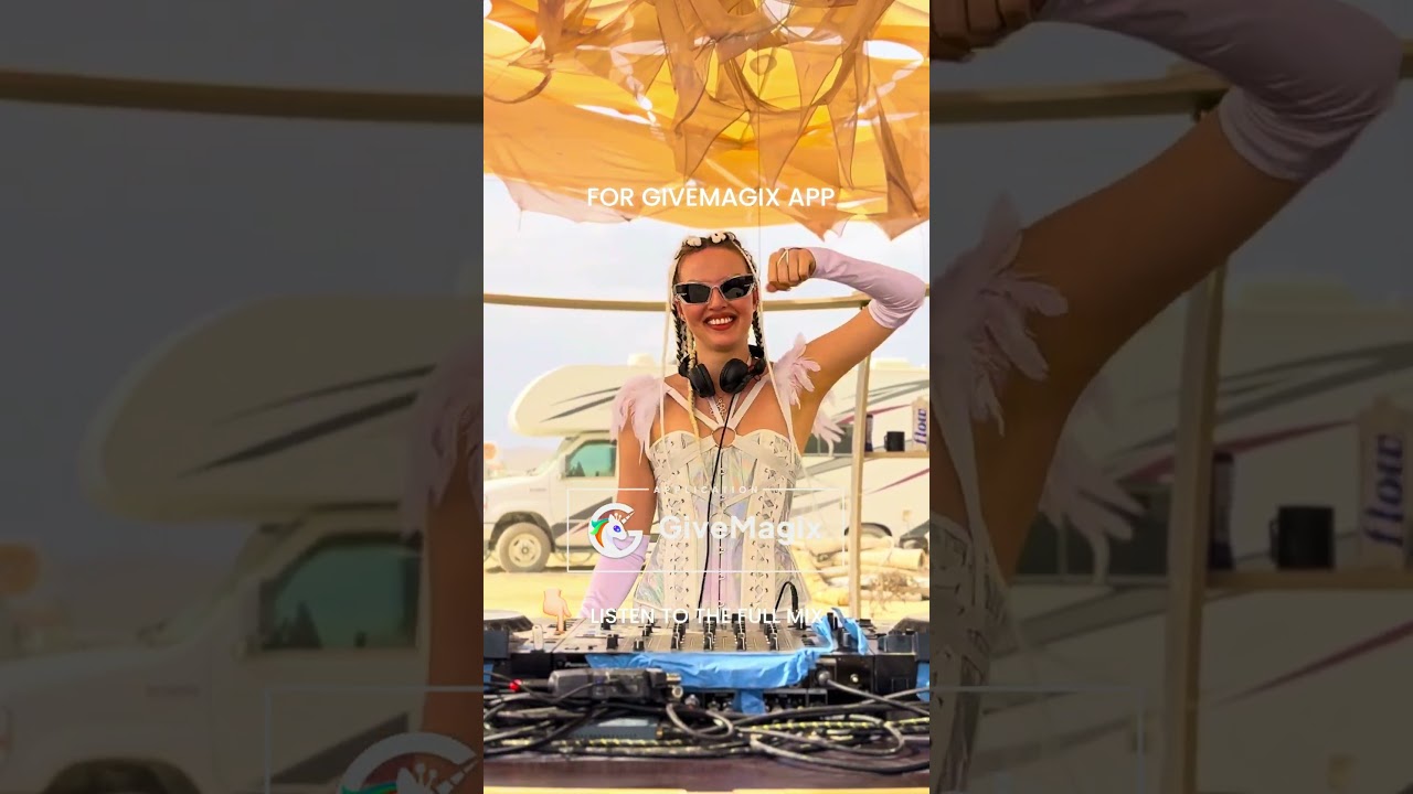 Groove at sunset 🌅 Watch the full DJ set for GiveMagix 