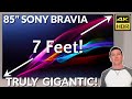 TOP BUDGET 85 INCH? SONY KD-80X80CK 4K - 85 INCH TV REVIEW - SONY 4K