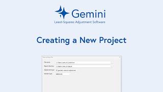 Gemini: Creating a New Project