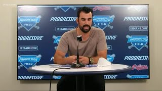 Adam Plutko with strong words for teammates Zach Plesac and Mike Clevinger who violated protocols on