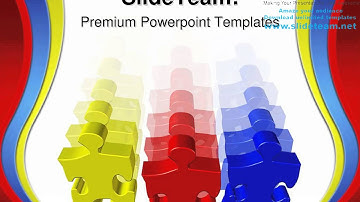 Moving Puzzle Team Business PowerPoint Templates Themes And Backgrounds ppt themes