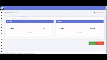Creating Item Master in StackFX ERP