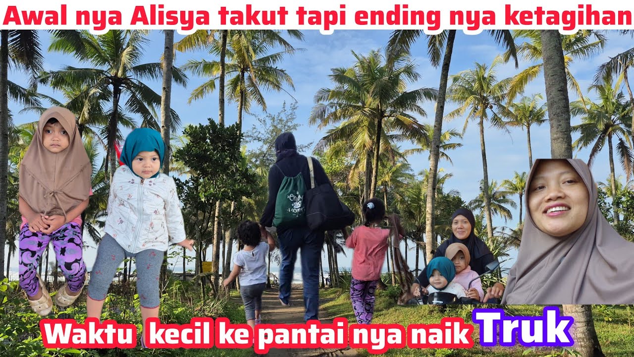 AJAK ALISYA KE PANTAI KIDUL DI MINGGU PAGI #lautkidul 