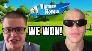 Sketch And Jynxzi Get Their First Fortnite Win!