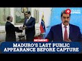 Moment: Maduro’s Final Public Appearance Before US Capture | Trump | Venezuela | USA