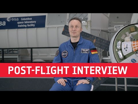 Post-flight interview with Matthias Maurer | Cosmic Kiss