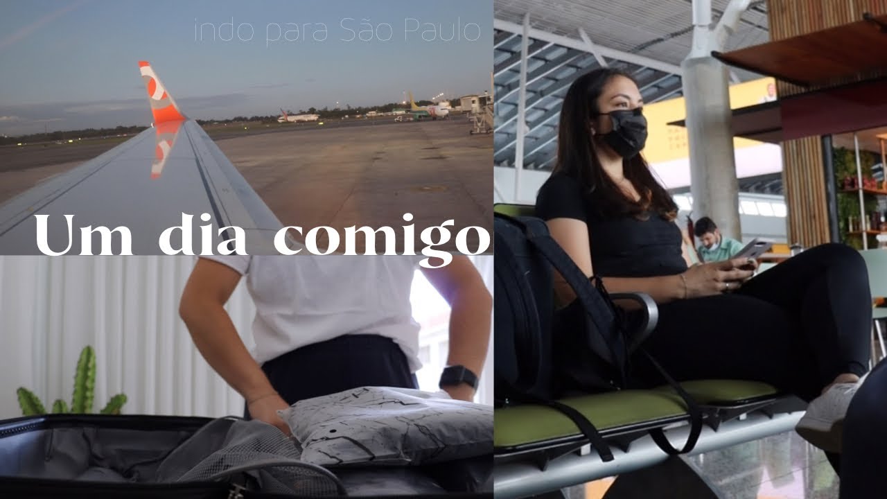 Um dia comigo | arrumando as malas para São Paulo, viajando e +