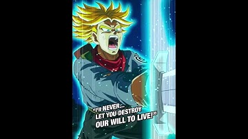 LR SPIRIT SWORD FUTURE TRUNKS INTRO SUPER/ULTRA ATTACK & ACTIVE SKILL | DBZ DOKKANNL BATTLE (GLOBAL)
