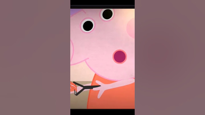 Peppa pig comendo bacon