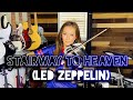 Stairway to heaven jimmy page guitar solo  led zeppelin  nina d violin cover