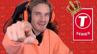 PEWDIEPIE DEFEATED BY T-SERIES! (But not for Long)