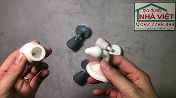 Bộ chặn cửa silicon chống va đập có chức năng giữ cửa