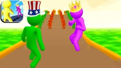 Giant rush noob vs pro vs hacker all max level iOS gameplay. #giantrushgameplay