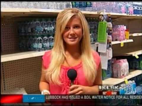 Alison Morris Klbk News Lubbock Power Outage 07 21 2012 Youtube