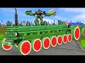 विशाल जादुई तरबूज 8 पहिया ट्रैक्टर Giant Magical Watermelon 8 Wheel Tractor Hindi Kahaniya Comedy