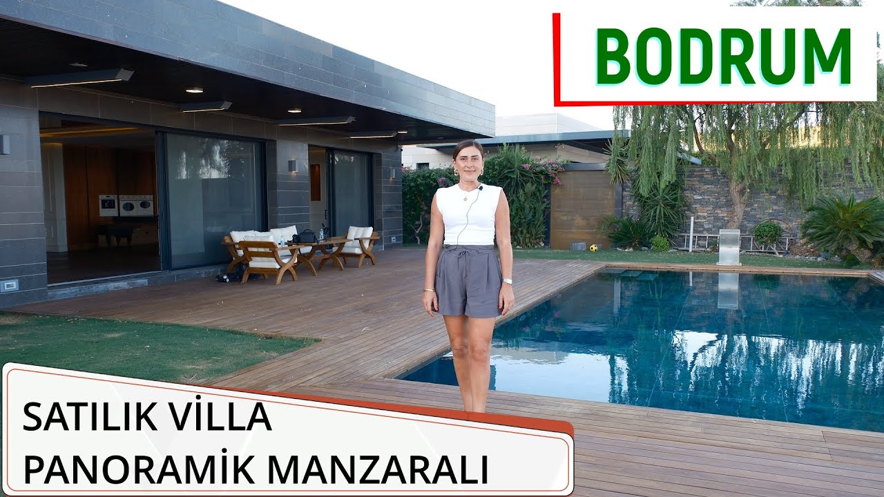 Бодрум Конаджик Вилла на продажу с панорамным видом