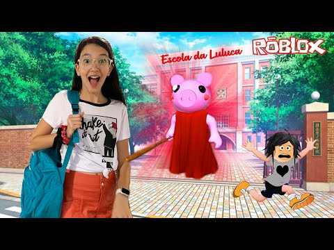 Roblox - VIREI O GEORGE PIGGY E FUI INFECTADA (Piggy Distorted Memory), Luluca Games 