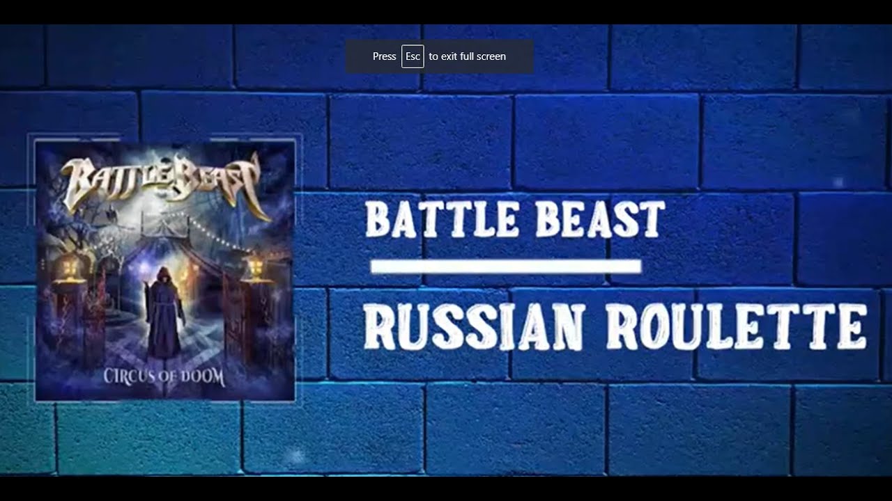 Battle Beast - Russian Roulette Lyrics