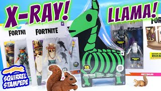 Fortnite X-Ray Loot Llama Piñata Unpeely Agent Meowscles Figure Review 2021