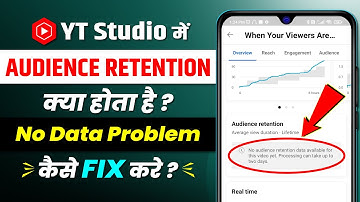 No Audience Retention Data Available for This Video Yet. Processing Can Take up to Two Days