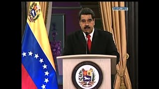Venezuela's Maduro comments on drone 'attack'