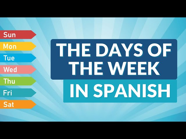 How to Pronounce Tuesday (Martes) in Spanish 