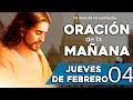 Oración de la Mañana de hoy Jueves 04 de Febrero |Yo Amo❤️Mi Fe Católica✞