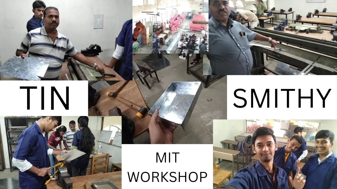 FINALLY WE MADE IT TIN Smithy LAB MIT Academy of Engineering Alandi