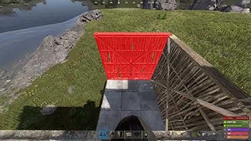My First Solo Rust Base (ft. Cozmic Bunker Loot ROOM) (Tutorial)