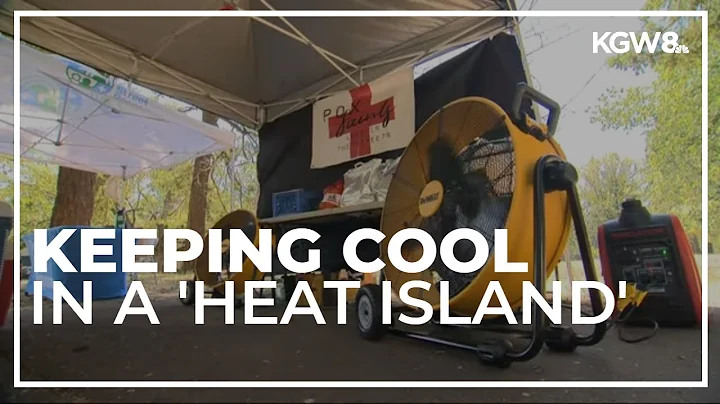 Nonprofit opens cooling station at Lents Park duri...