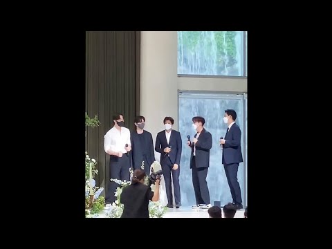 [2PM] 매니저님 결혼식에서 우리집 부르는 투피엠💕 (함께 모인 모습만으로도 좋다😭)