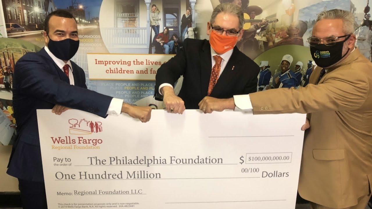 Wells Fargo Regional Foundation Announcement YouTube