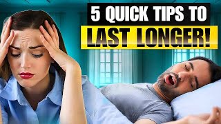 5 Biohacks for Lasting Longer in Bed (try tonight)