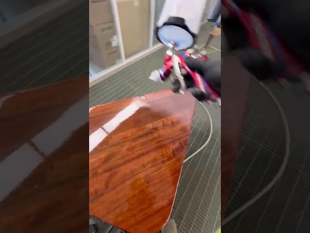 Clear Coat Paint! #oaktable #oak #paint #clearcoat #boattable