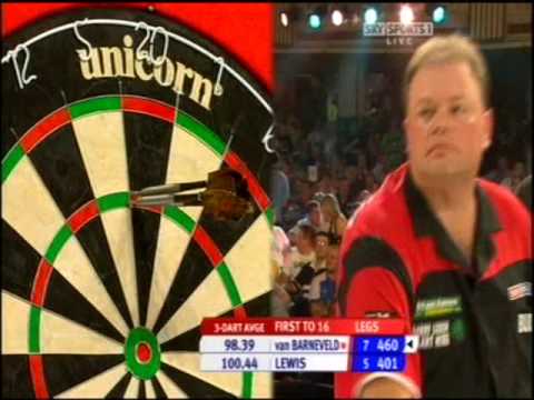 World Matchplay 2007 - QF - Adrian Lewis v Raymond Van Barneveld pt. 4