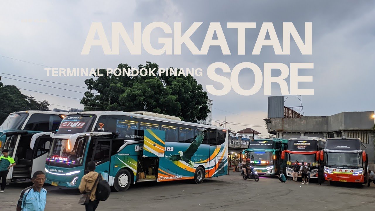 Hunting bus terminal pondok pinang