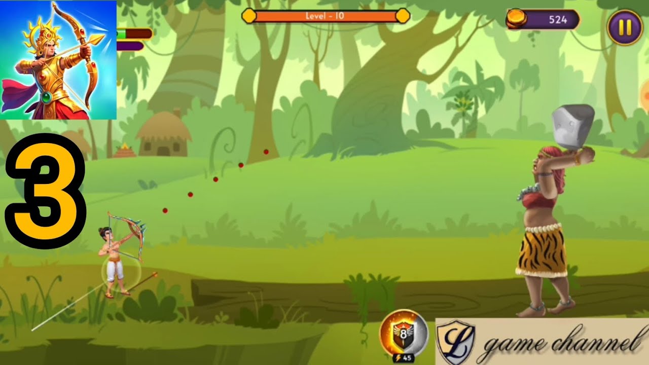 Little Archer : Ramayana War Gameplay Part 3 - Android & ios gameplay - LITTLE ARCHER