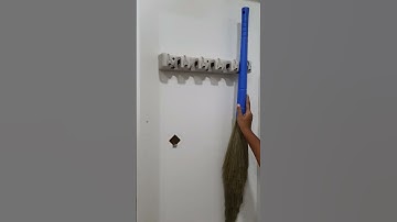 Mop & Broom Holder | Tips & Tricks 01 | @diybuddy