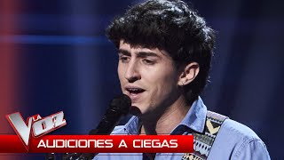 Javier Barrera canta "Te espero aquí" | Audiciones a ciegas | La Voz 2025