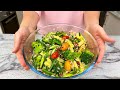 Few people know this recipe! Perfect salad with inexpensive ingredients. ASMR