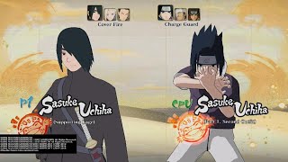 NARUTO X BORUTO Ultimate Ninja STORM CONNECTIONS sasuke supporting kage time travel outfit gameplay