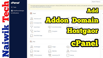 How to add Addon Domain in Hostgator cPanel