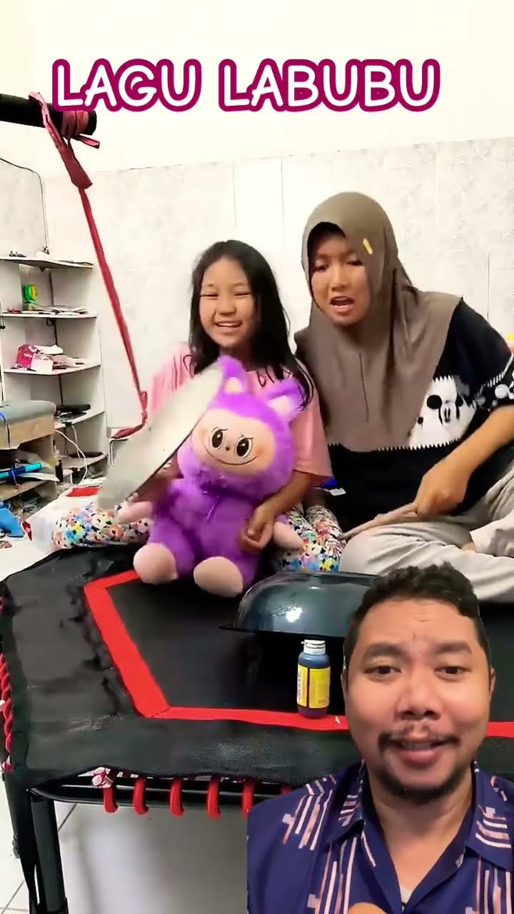 MENYANYIKAN LAGU LABUBU!!!? #funny #comedy #cute #lucu #shortsfeed